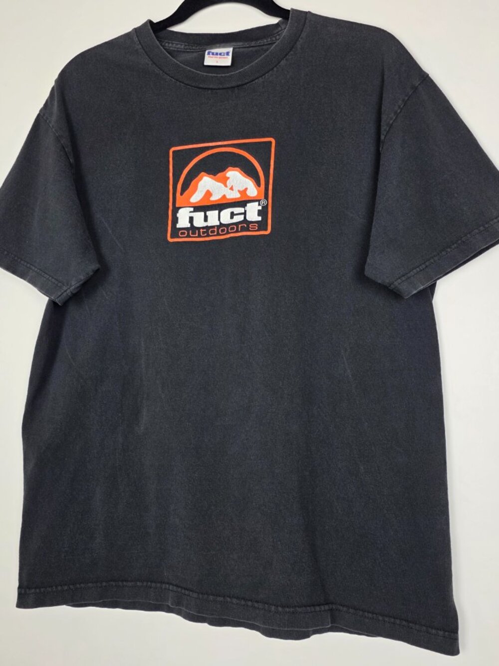Fuct Outdoors Y2K Skateboarding Skater Mens Large Short Sleeve Graphic T Shirt